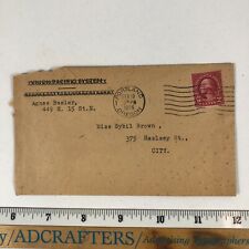 Vintage Portland Oregon February 19 1926 Washington Stamp Posted Envelope picture