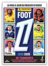 Rookie Set Transfers Foot 2026 panini league 1 sticker card picture
