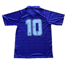 Fiorentina - Replica Jersey 1990 Roberto Baggio Autographed with COA and photo proof picture