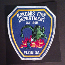 Nokomis Florida Fire Department patch Est 1949 Firefighting & Rescue picture