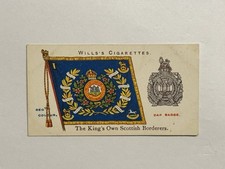 1908-1912 Wills's Cigarettes The King's Own Scottish Borderers #26 First Series picture