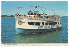 Soo Locks Boat Tours LeVoyageur Sault Ste. Marie MI Postcard Michigan picture