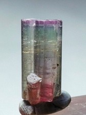 Naturel Top Quality  Bi Color Watermelon Tourmaline Crystal From Afg picture