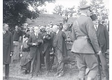 1921 President Warren G Harding Cabinet Hughes Weeks Glass Plate Negative OOAK picture