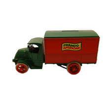 ERTL 1926 Mack Bull Dog Franco-American Red Coin Bank Diecast Van Replica Truck picture