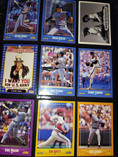Vintage Sports & Americana Card Binder Collection Baseball Football Mystery Lot picture