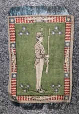 Antique 1908 American Tobacco Co WEST POINT CADET RUG (3