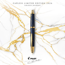 PILOT Capless Vanishing Point Golden Journey 2026 Limited Edition 18K F Nib picture