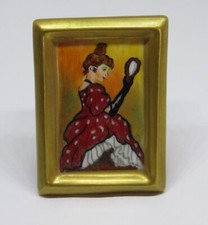 LIMOGES FRANCE BOX - TOULOUSE-LAUTREC PAINTING - MOULIN ROUGE NIGHTCLUB - PARIS picture