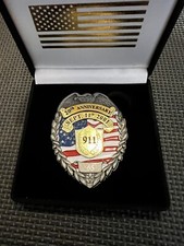 Official WHMO 9/11 20th Anniversary Boxed Challenge Coin Serialized #750 picture