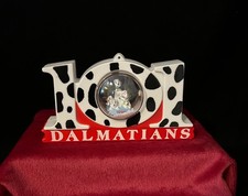 Vintage 1996 Disney McDonalds 101 Dalmations Snow Globe Christmas Ornament picture