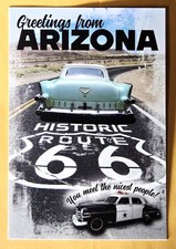 Postcard AZ: Route 66. Greetings From Arizona  picture