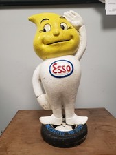 1945 Sydney Esso Oil Drop Cast Iron picture