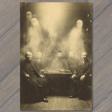 POSTCARD Spirit Seance Ghost Apparitions Occult Paranormal picture