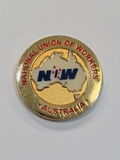 National Union of Workers Australia Lapel Pin Defunct 2019 picture