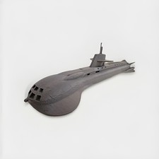 3d Printed Seaview 24in Model Voyage To The Bottom Of The Sea Grey picture
