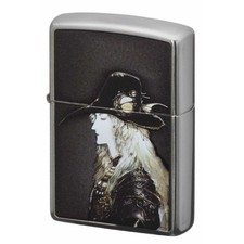 Zippo Vampire Hunter D Amano Yoshitaka Both Sides Etching Japan Limited Cool picture