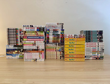 HUGE SHOJO & SHOUNEN MANGA LOT 90+ Volumes. Almost all are UNREAD picture