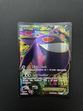 Gengar EX 114/119 Full Art Holo Ultra Rare XY - Phantom Forces Pokemon Card MP picture