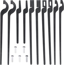 DIY Rapid Tongs Bundle Set - Blacksmith Five Types of Tongs Bundle Set Comes wit picture
