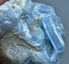 Unusual Vorobyevite Beryl Rosterite Crystal Bunch From Badakhshan Afg 65 Carat picture