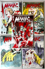 MANIAC OF NEW YORK Full Set # 1 2 3 4 5 2021 Aftershock Comics VF-NM picture