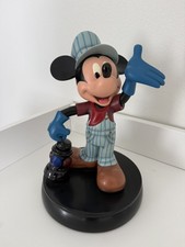 HTF Disney Parks Mickey Train Engineer Statue Costa Alavezos Art of Disney 11