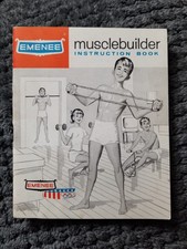 1961 EMENEE MUSCLEBUILDER Instruction BOOKLET Book vtg RARE 60s  picture