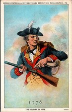 1926 Sesqui-Centennial Philadelphia PA Soldier 1776 John D Cardinell picture