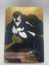 2022 Skybox Marvel Universe Metal Spider-Man VENOM GOLD parallel limited Rare  picture