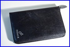 Empty PARKER Representative Collectors Empty Case Binder 12 Pens Ballpoint Fountain Pen picture