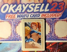 Nami - One Piece Rare PROMO Card #091/288 Insert Serial Numbered + FREEBIE CARD picture