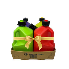 KP 1 Gallon Utility Can Leak Proof Durable Multi Use Container Heavy Duty 4 Pack picture
