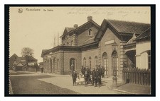 Roeselare West Flanders Station Standard Postcard picture