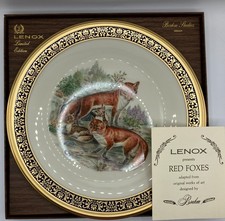 Lenox Boehm Woodland Wildlife Collector Plates in Box 1973-1979 Pick Your Plate picture