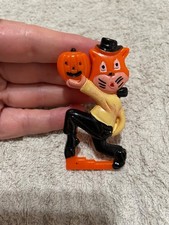 Vintage Dancing Cat Cake Decoration Piece (read) picture