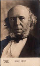 Herbert Spencer Philosopher Portrait Rotograph Postcard c.1907 The Rotograph Co. picture