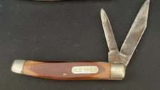 Vintage SCHRADE OLD TIMER 330T 2 Blade Pocket Knife - MADE IN THE USA picture