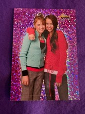 HANNAH MONTANA 2008 TOPPS DISNEY POP STARS QUIZ GLITTER CARD #5 RAREEE picture