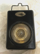 Vintage steel flashlight RARE picture