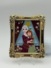 Disney Frozen Elsa & Anna Royal Portrait By Pinchantress LE 65 Fantasy Pin picture