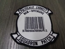 US Naval Aviation Tailhook '91 Unofficial Politically Correct Squadron Patch NEW picture