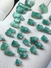 Tourmaline SCEPTERS Lot - VERY RARE - Hard to get - 26 Grams - Afghanistan picture