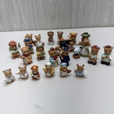 Large Lot 23 HOMCO Teddy Bear Figurines - Various Series & Occupations - Vintage picture