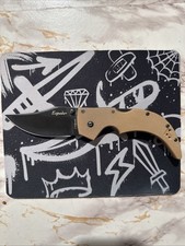 Cold Steel Medium Espada Tri-Ad Lock Knife Tan G-10 (3.5