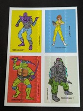 1988 Teenage Mutant Ninja Turtles Prism Sticker April Leo Rocksteady Soldier picture