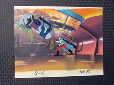 1996 CAPTAIN SIMIAN & THE SPACE MONKEYS Cartoon Animation Cel L picture