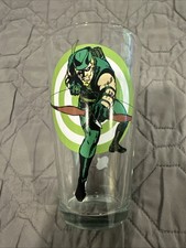 Toon Tumblers DC Comics Green Arrow Drinking Glass 16 Oz picture