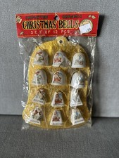 12 Vintage 1950s Christmas Bells 1
