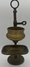 ntique Brass Shaving Stand 11.75